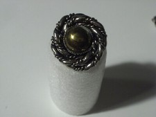 BOTTONE GIOIELLO CATENA PERLA