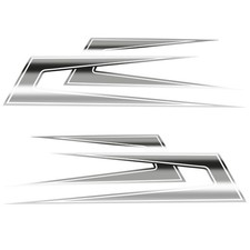 Set Di 2 Adesivi Per Camion In