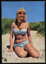 AK Pin-Up In Bikini Seduta