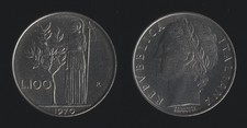 100 LIRE 1970 MINERVA - ITALIA