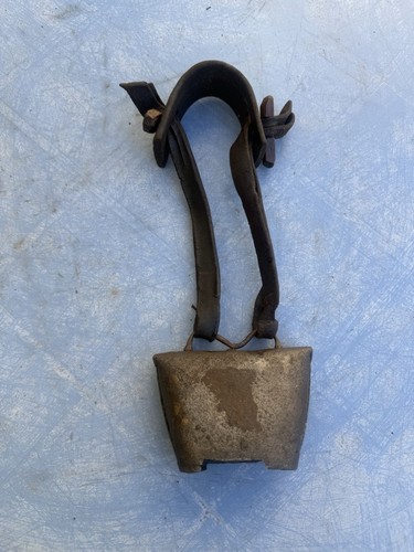 Antique handmade metal goat - antique,