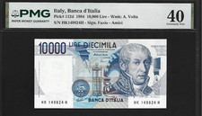 Italy 10,000 Lire 1984 PMG 40