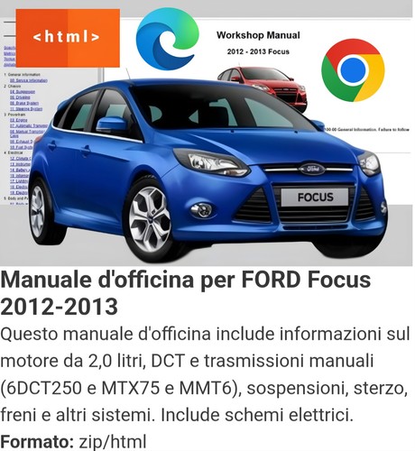 Manuale officina per ford - per,