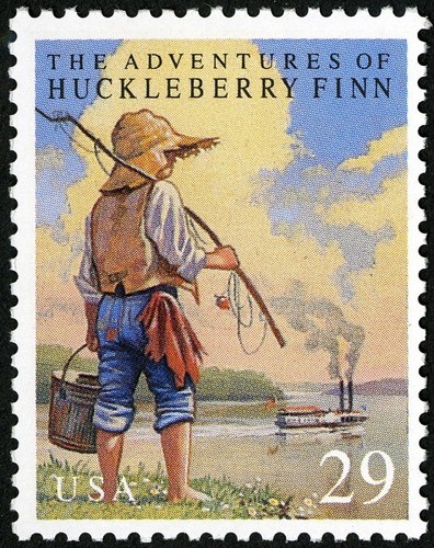 12x huck finn - huck, twain