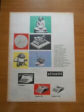 1954 OLIVETTI MACCHINA DA SCRIVERE LEXIKON STUDIO 44 LETTERA 22 VINTAGE AD PUB