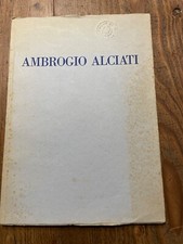AMBROGIO ALCIATI -GALLERIA ARTE MODERNA -ARIEL MILANO 1942