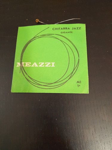 Corde chitarra vintage - chitarra, meazzi