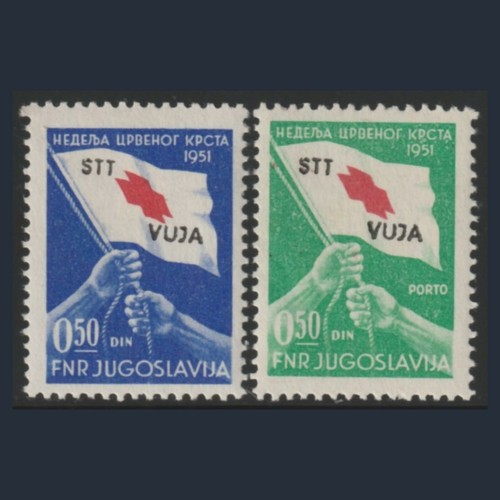 1951 trieste zona pro croce - 1951,