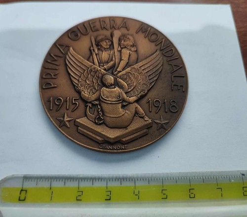 Medaglia bronzo prima - medaglia, guerra