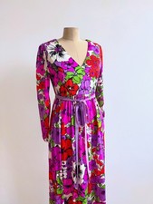 Maxi abito vintage anni 60 mod