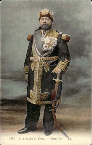 Tunisia naceur bey - naceur, tunisi