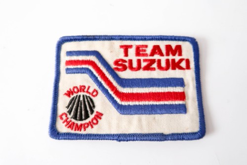 Patch moto vintage team - team, suzuki