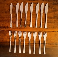 Set posate da dolce AMC  (per 8 persone) - acciaio inox 18/10