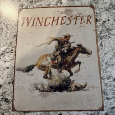 Insegna metallo fucile