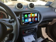 Smart 453 Fortwo Forfour Brabus Navigatore CarPlay Android 14 Wi-Fi 5G QLED GPS 