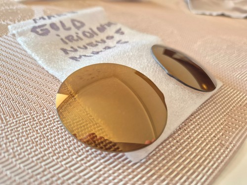 Oakley gold iridium lenti - lenti, di