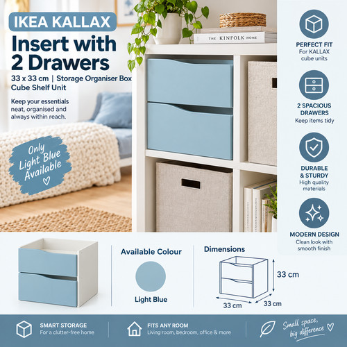 Ikea kallax inserto con - ikea,