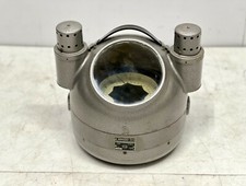 Autentica bussola nautica da recupero nave vintage in alluminio vecchia barca...