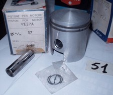 VESPA 125CC PISTONE ASSO 57 NUOVO DELL'EPOCA 