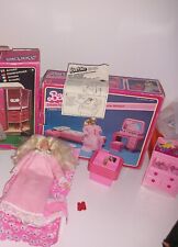 Armadio Letto E Bagno Nelle Scatole Originali Barbie Anni 90  Vendo Anche Singol
