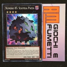 NUMERO 85: SCATOLA PAZZA in Italiano YUGIOH rara SUPER yu-gi-oh! UN VERO AFFARE