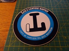 ADESIVO STICKER kleber vintage lord tord cantiere nautico corte de frati cr
