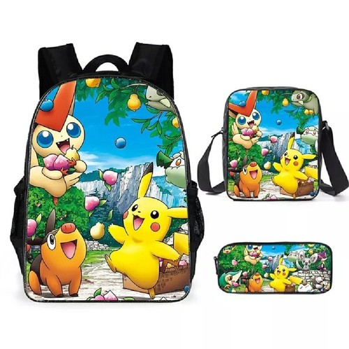 Zaino pokemon pikachu set - pokemon, 2