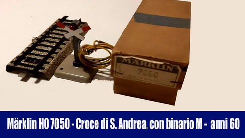 Märklin 7050 croce di s - h0,
