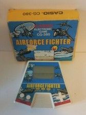 Casio - CasioGame  CG-380 AIRFORCE FIGHTER retro game handheld
