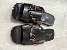 Top PRADA in pelle nera con