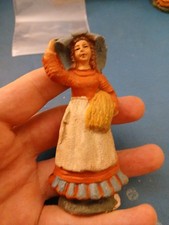 personaggio presepe vintage - in pasta - Confalonieri? Fontanini? Chilù?
