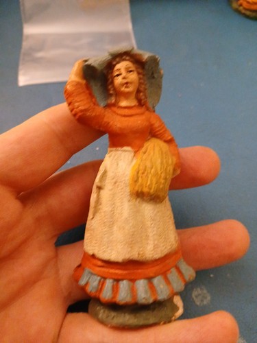 Personaggio presepe vintage - vintage,