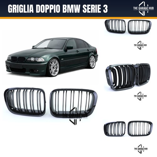Griglia doppio stego nera - doppio,