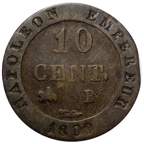 Napoléon ier cent 1809 - 10, b