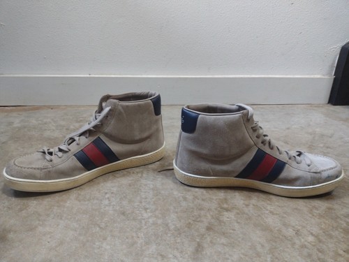 Grey gucci shoes made italy - shoes,