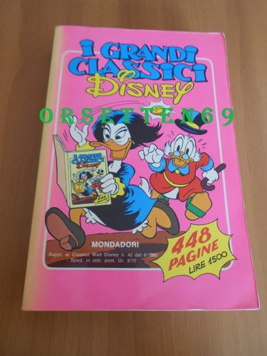 Grandi classici disney - grandi, 1980