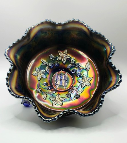 Vetro carnevale cobalto - , fenton