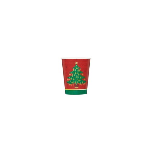 Bicchieri cartoncino natale - bicchieri,