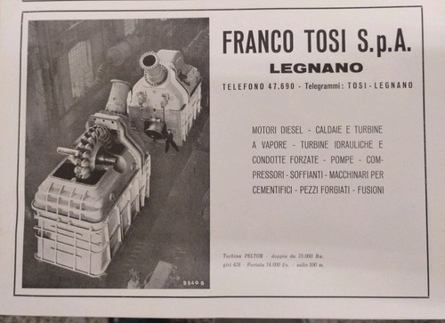Pubblicità 13x20 anni 50 - cm,