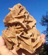 Minerale rosa del deserto - del,