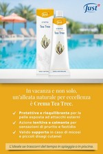 Crema tea tree just originale da 100ML per brufoli psoriasi dermatiti  eczema