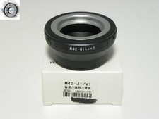 Anello adattatore da M42 M 42 42 X 1 a Nikon 1 J1 J2 J3 J4 J5