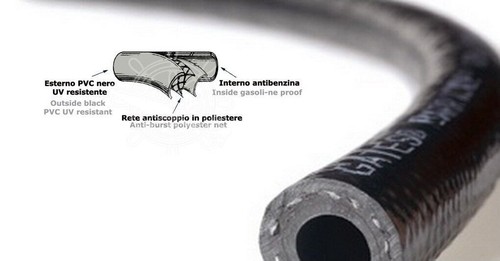 Tubo benzina diesel - benzina,