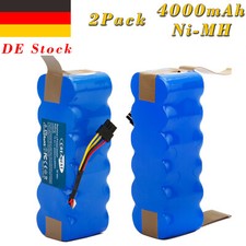 2x Per Ecovacs Profimaster Robot 2712, Ariete Briciola 2711 14,4 V 4 AH Ni-MH batteria