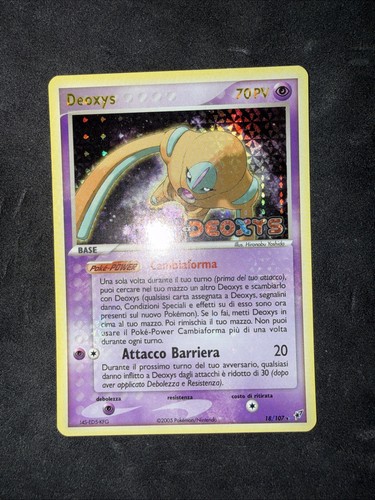 Deoxys 107 rara - deoxys, holo