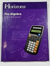 Horizons Pre-Algebra - Tests