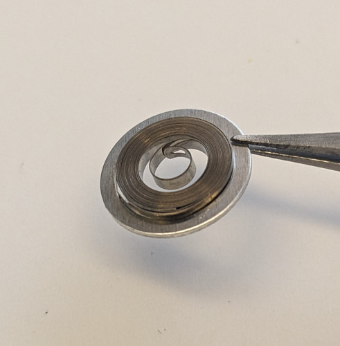 Mainspring fit omega - to,