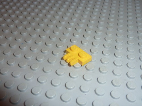 Charniere lego yellow hinge - charniere,