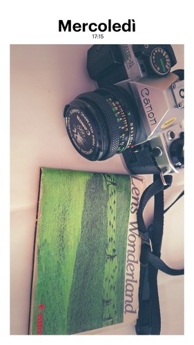 Canon program fd - ae-1, mm.