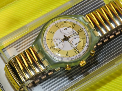 Swatch chrono golden globe - swatch,